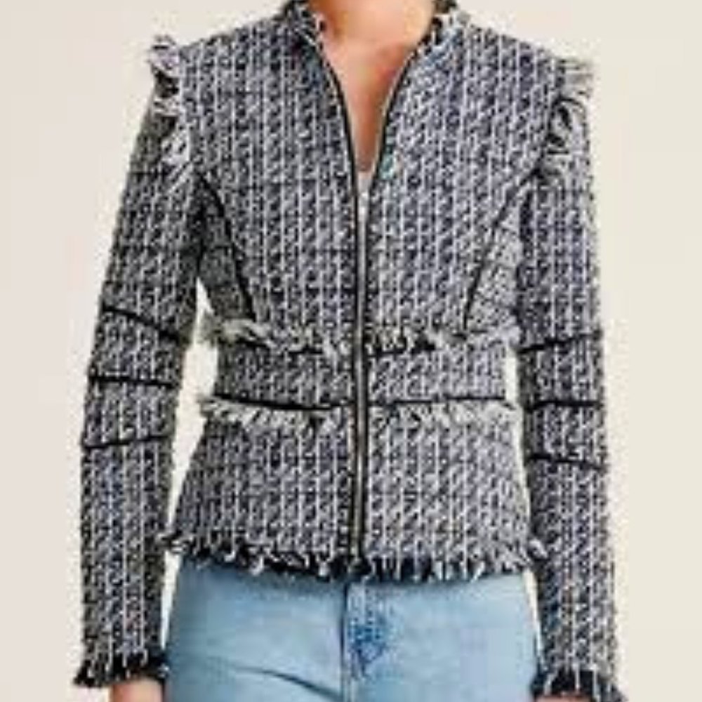 NWT Walter Baker Baca Tweed Jacket